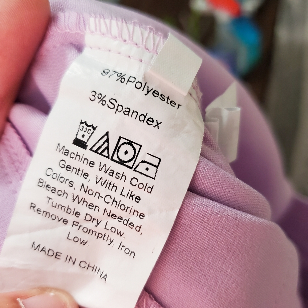 SHEIN Unity Covered Button Cami Top With Shorts Set Purple S - Picture 3 of 7